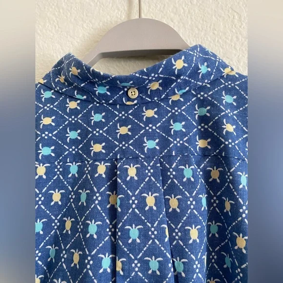 Reyn Spooner Hawaiian Turtle Pullover Shirt